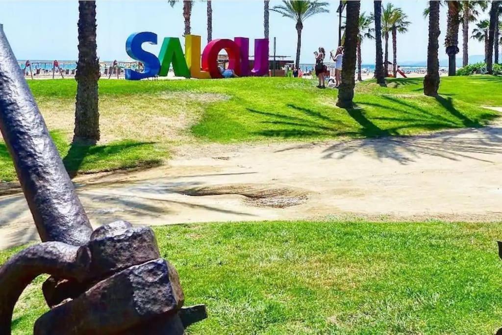 Apartamento En Complejo Residencial, Con Piscina. Salou Esterno foto
